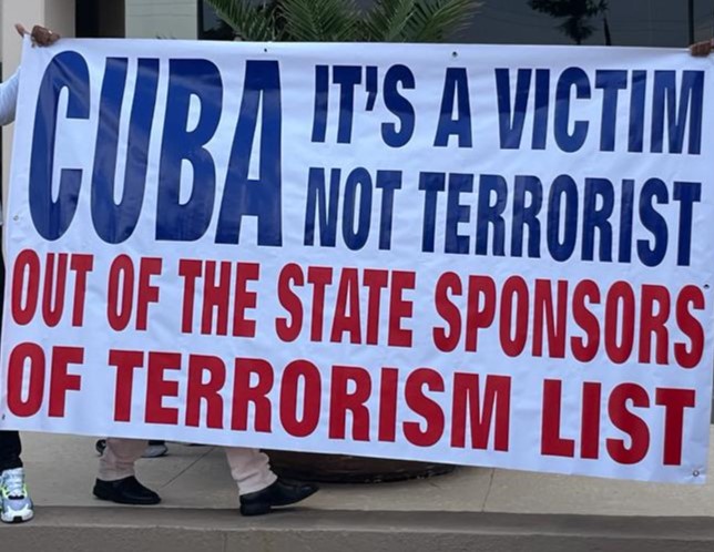 The unlawful basis for Cuba’s designation as a State Sponsor of Terrorism